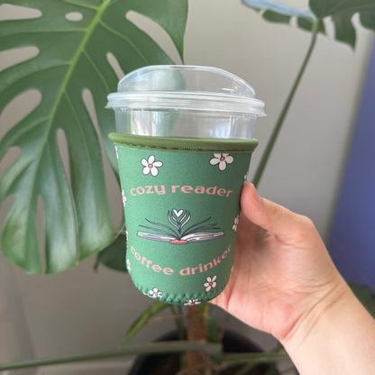 Cozy Reader Drink Sleeve