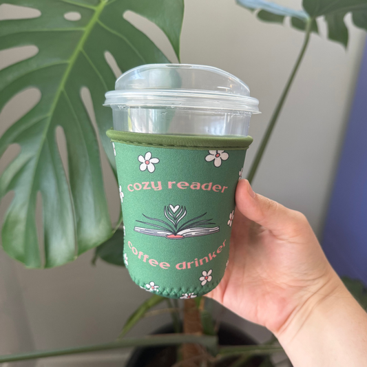 Cozy Reader Drink Sleeve