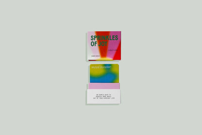 Sprinkles of Joy: 50 Card Deck -Travel Size