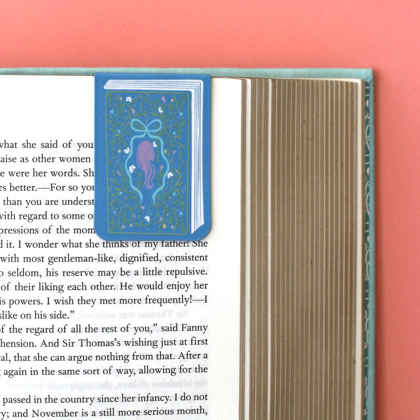 Book Covers Magnetic Bookmark Set