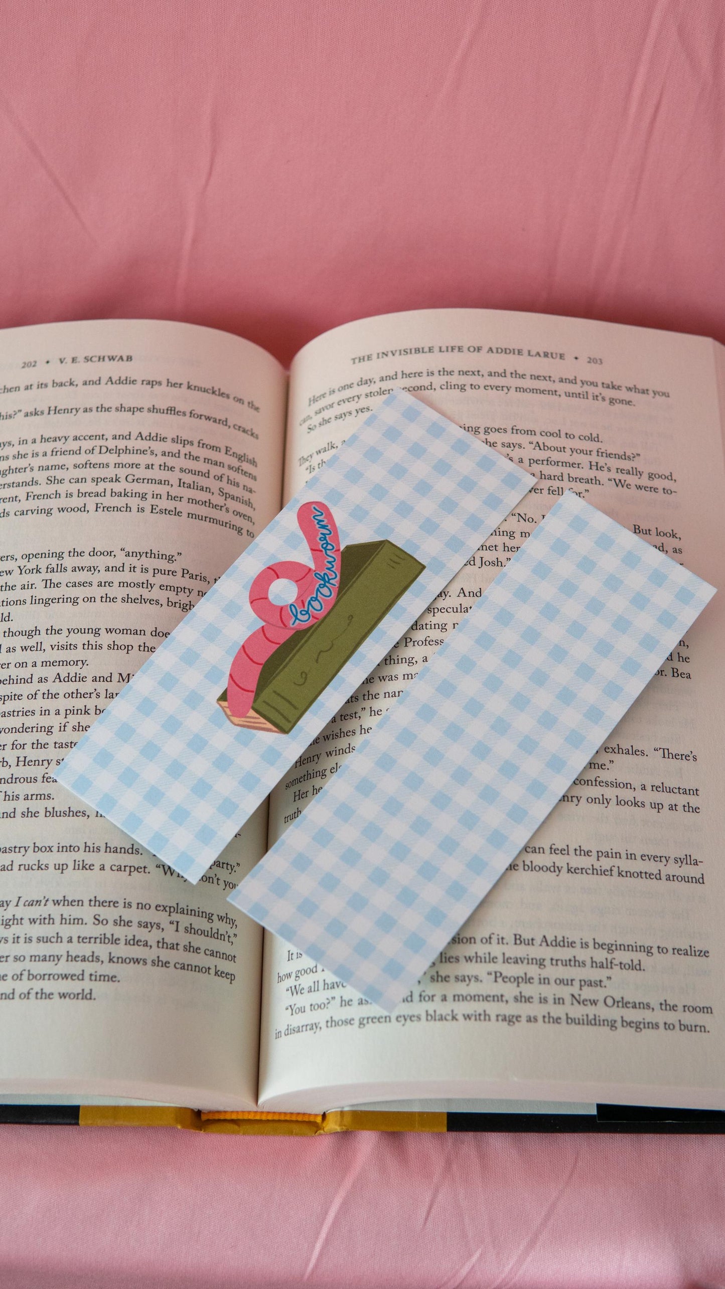 Bookworm Bookmark