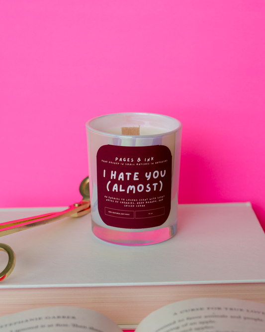 I Hate You (Almost): Cherry & Brandy Candle