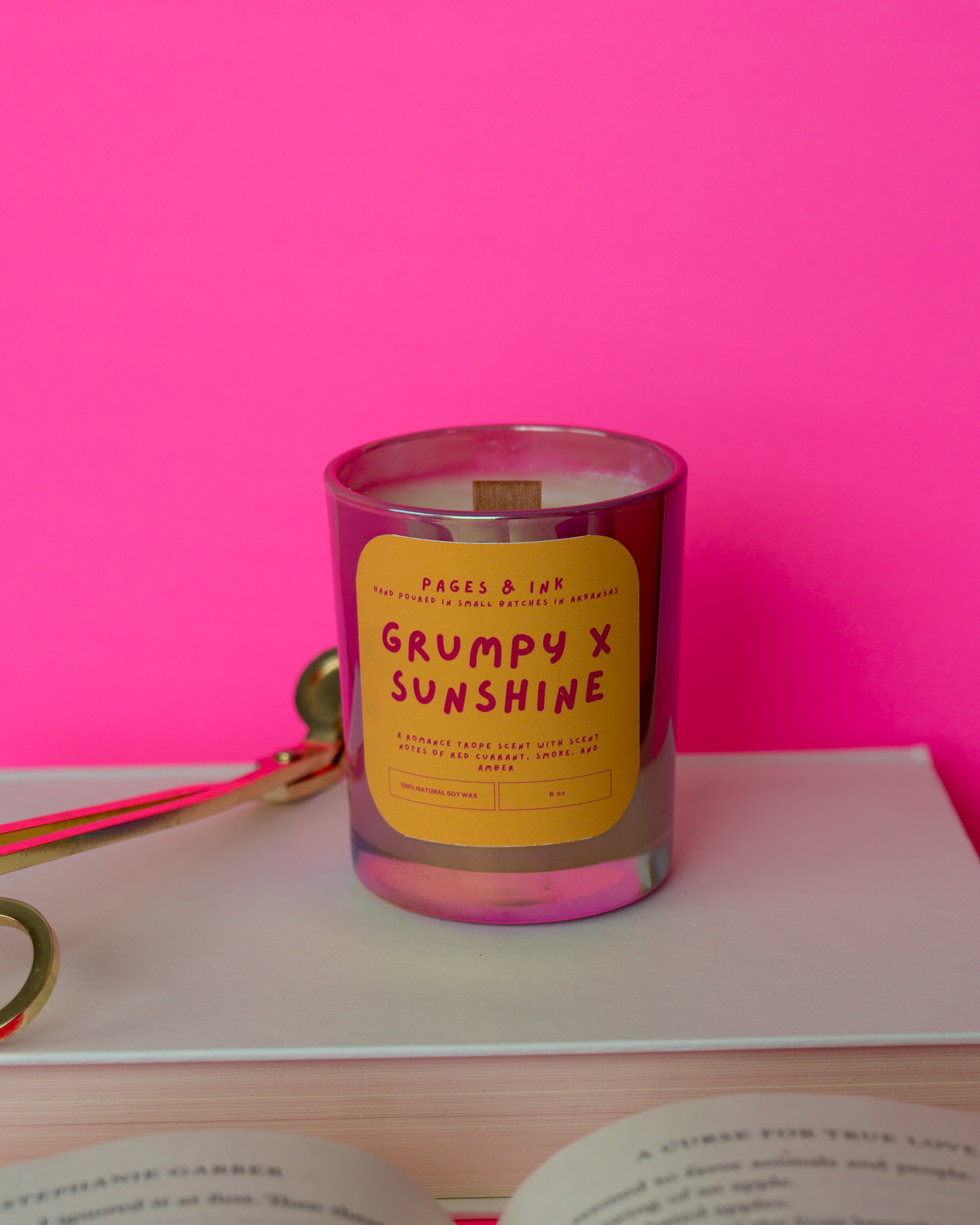 Grumpy x Sunshine: Citrus & Smoke Candle