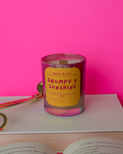 Grumpy x Sunshine: Citrus & Smoke Candle