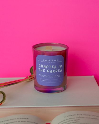Chapter in the Garden: Citrus & Floral Candle