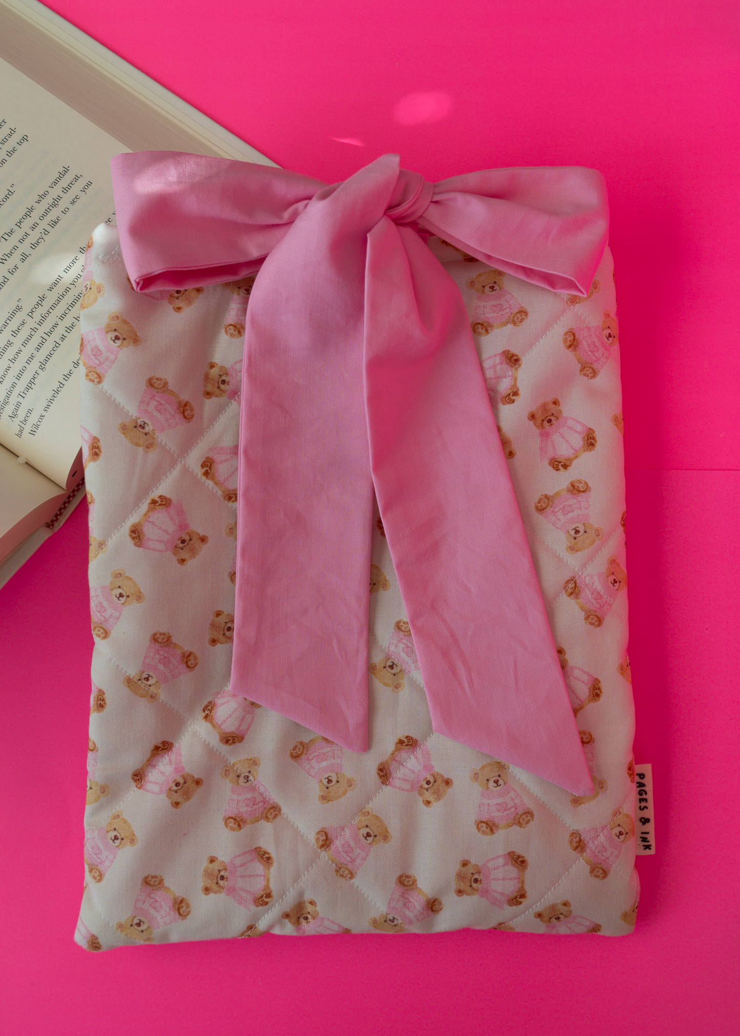 Teddy Bear Book Sleeve