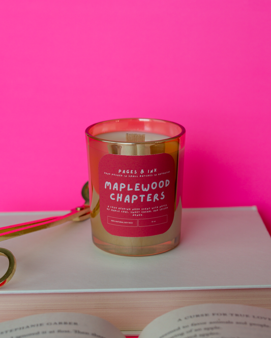 Maplewood Chapters: Maple & Chai Candle