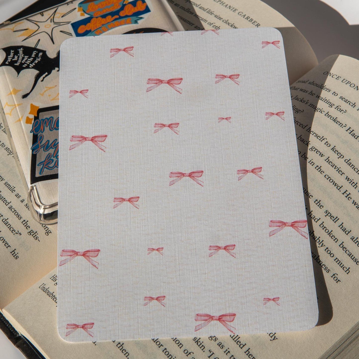 Pink Bows Kindle Case Insert