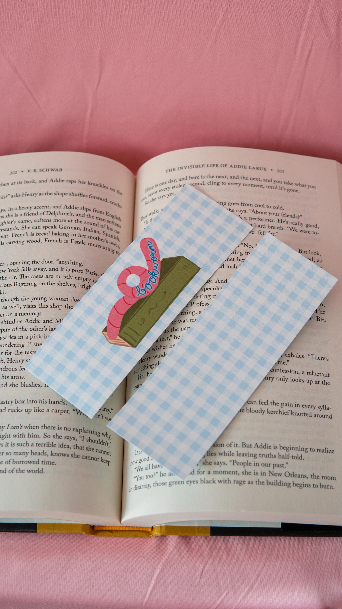 Bookworm Bookmark