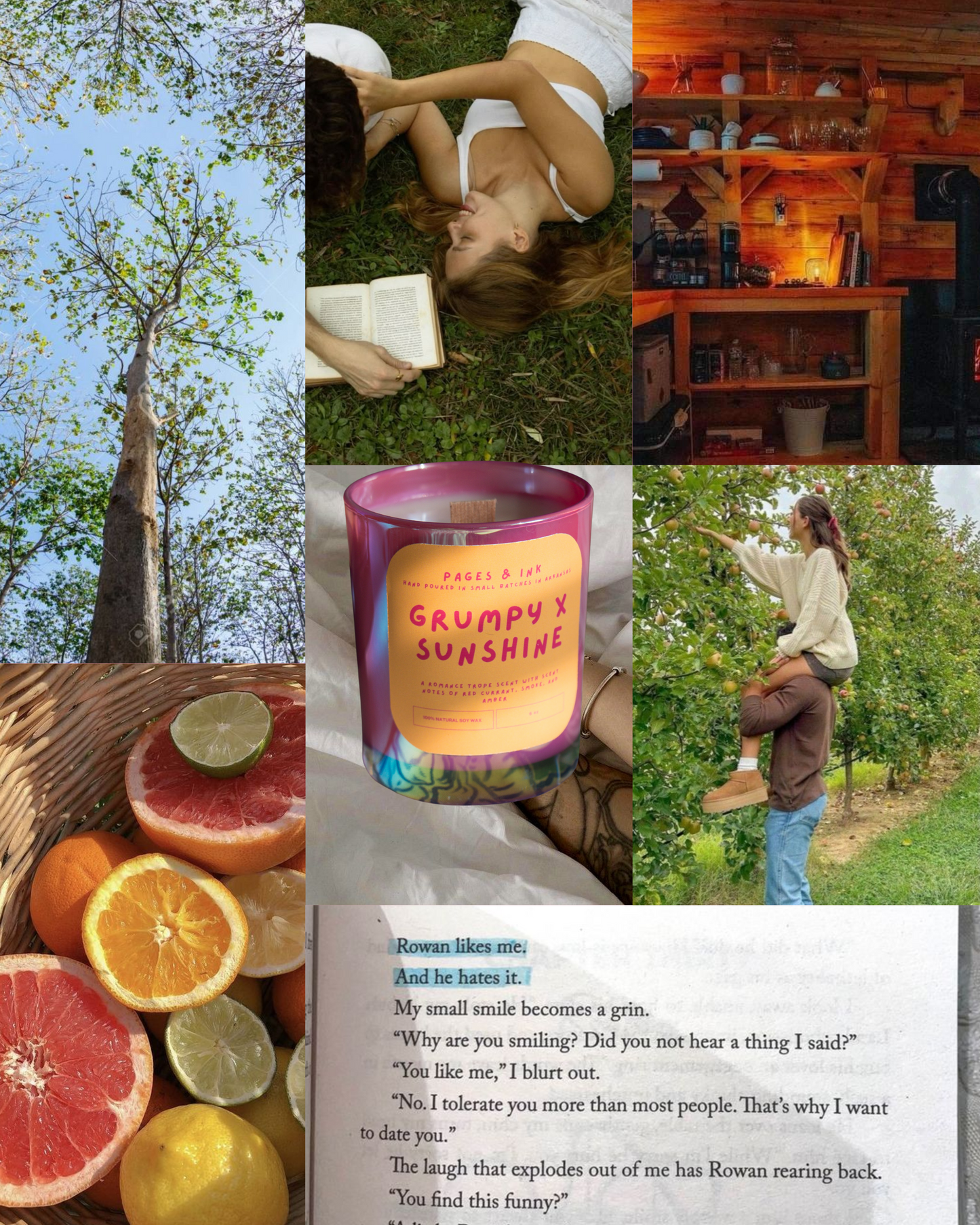 Grumpy x Sunshine: Citrus & Smoke Candle