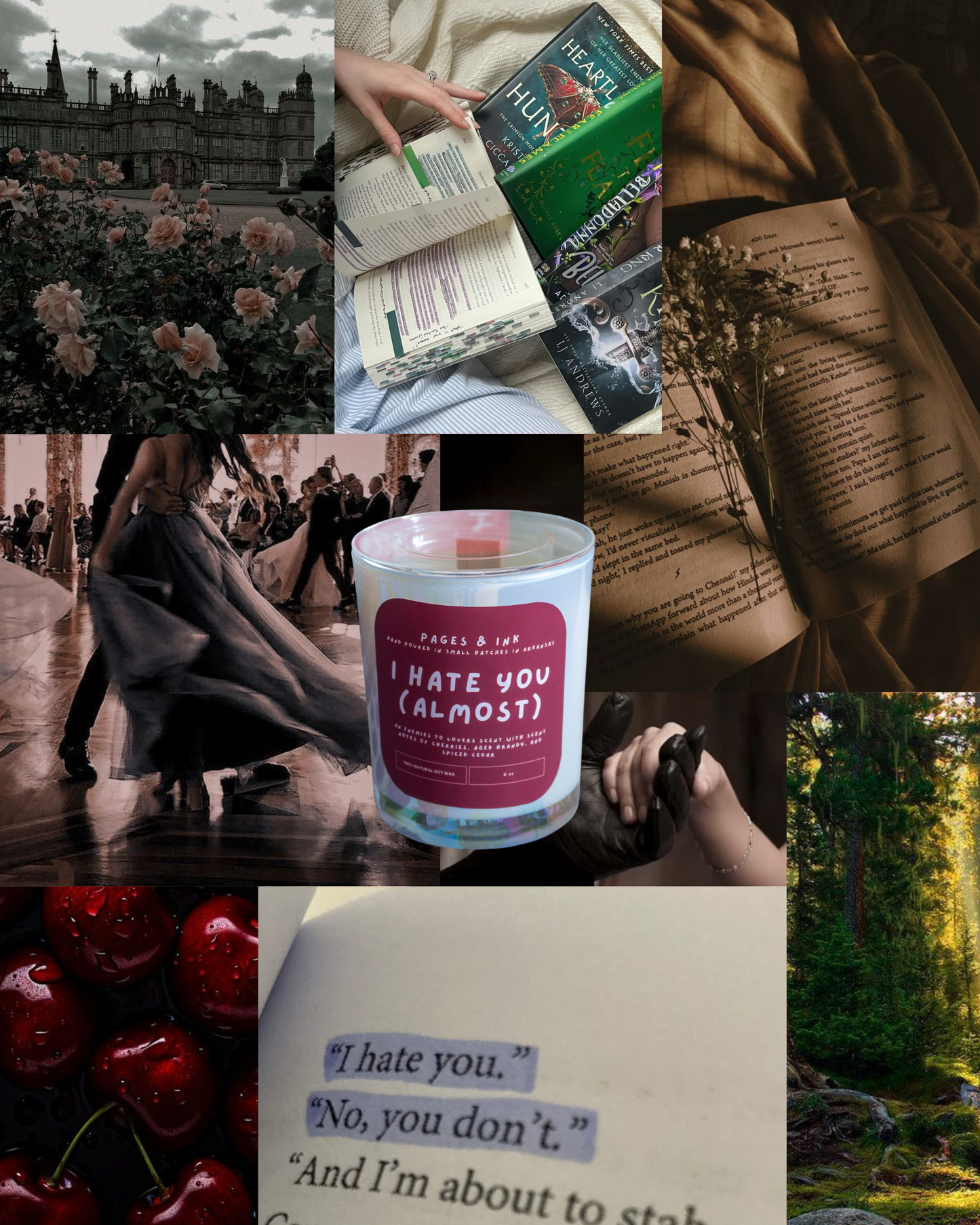 I Hate You (Almost): Cherry & Brandy Candle