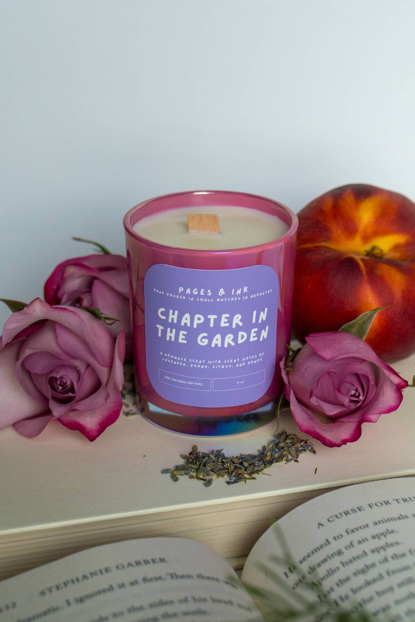Chapter in the Garden: Citrus & Floral Candle