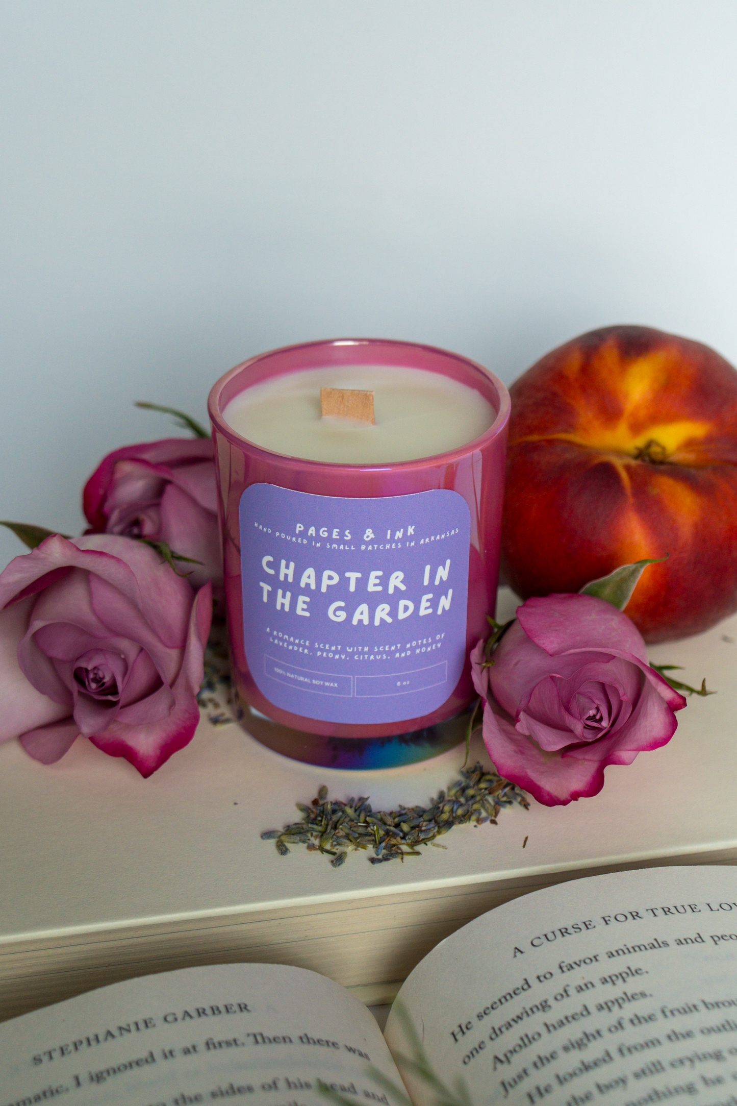Chapter in the Garden: Citrus & Floral Candle