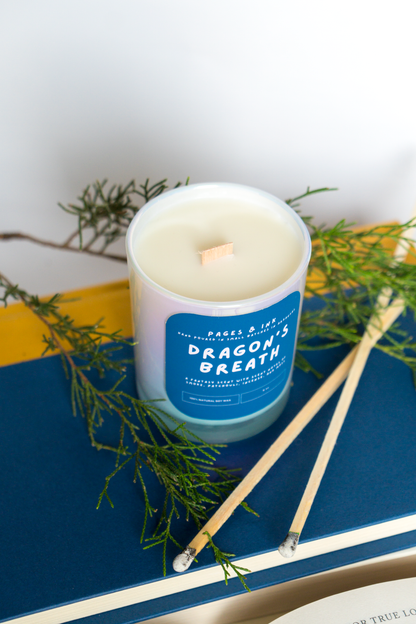 Dragon's Breath: Patchouli & Incense Candle