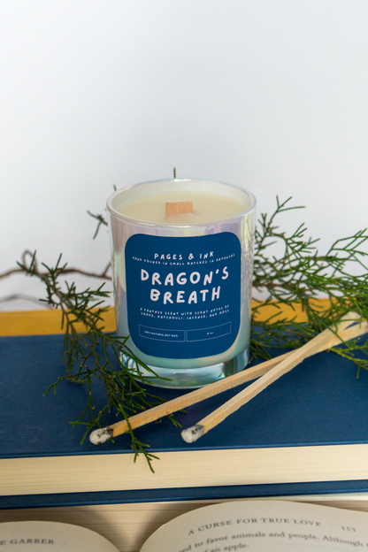 Dragon's Breath: Patchouli & Incense Candle