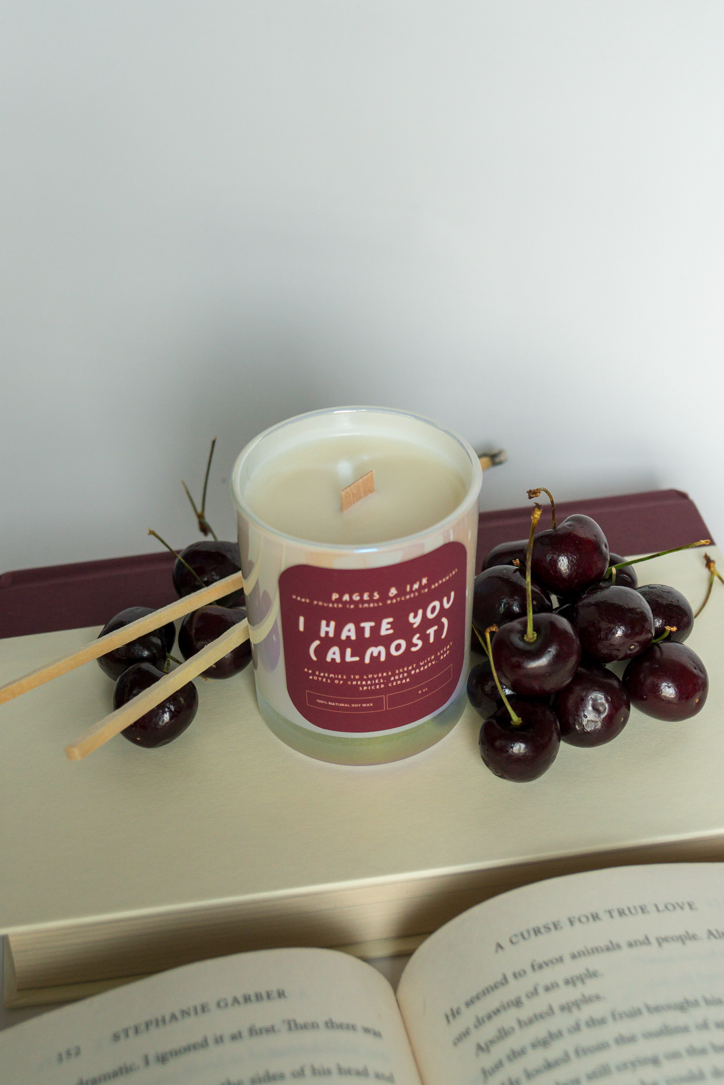 I Hate You (Almost): Cherry & Brandy Candle