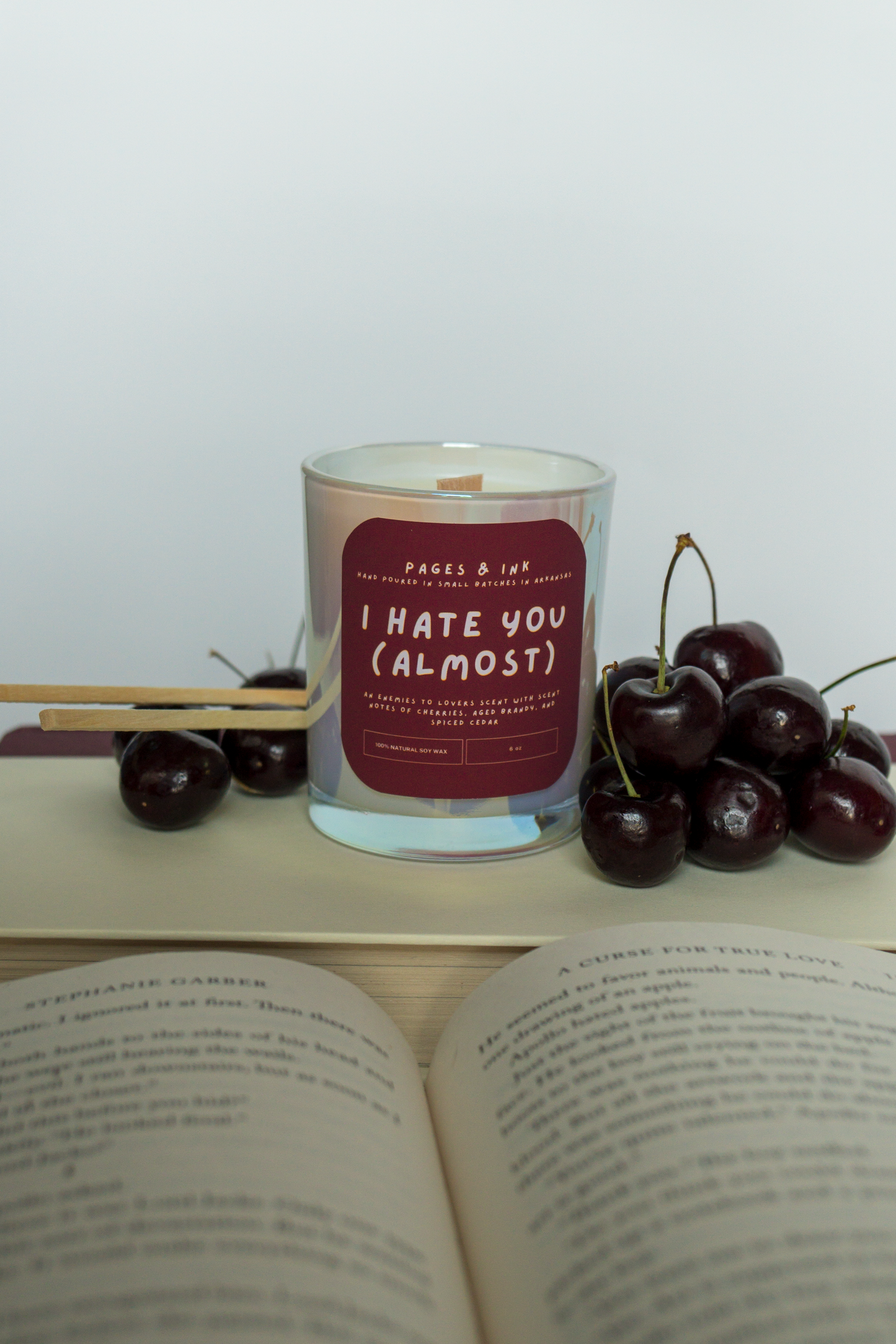 I Hate You (Almost): Cherry & Brandy Candle