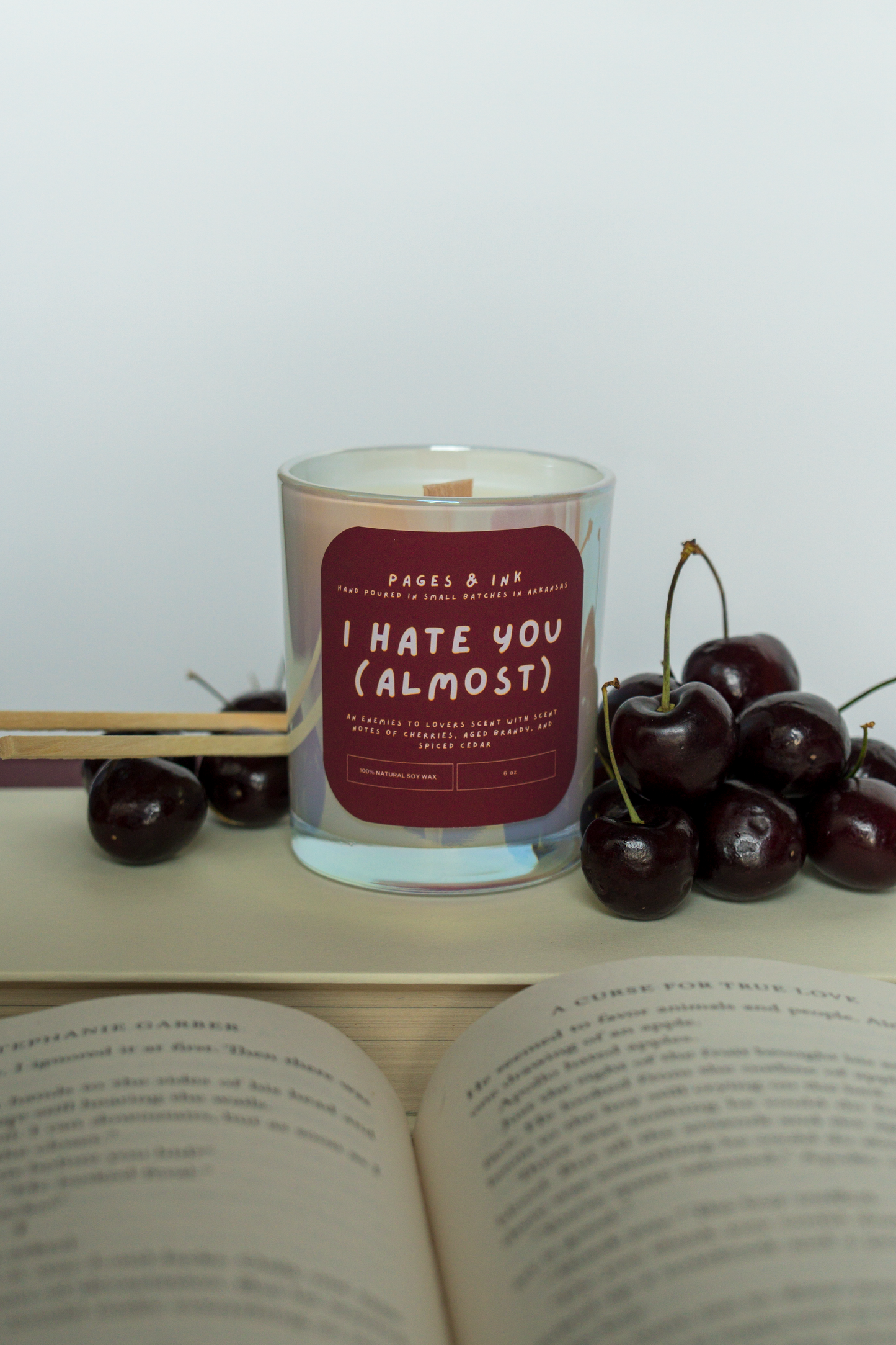 I Hate You (Almost): Cherry & Brandy Candle