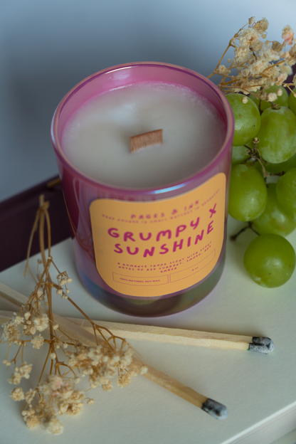 Grumpy x Sunshine: Citrus & Smoke Candle