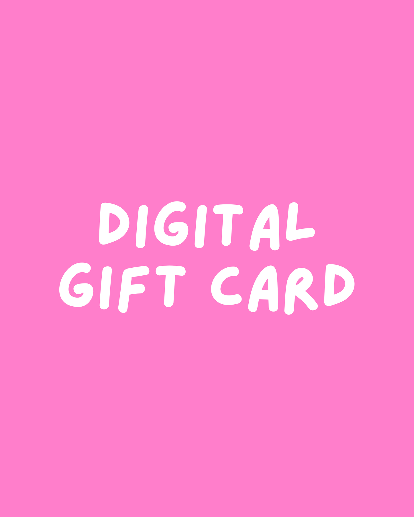Digital Gift Card